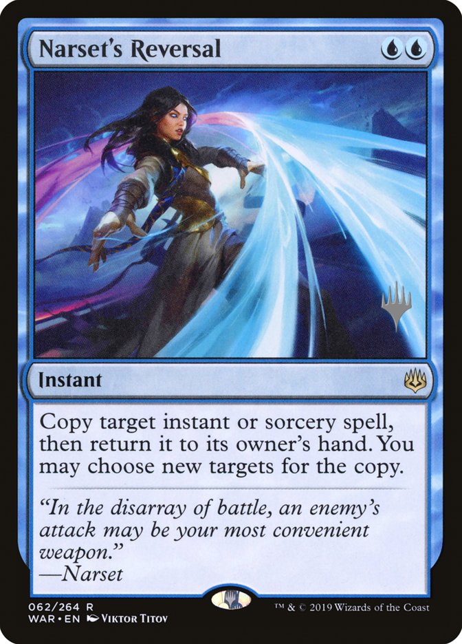 Narset's Reversal (Promo Pack) [War of the Spark Promos] | Lots Moore NSW