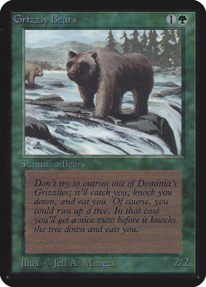Grizzly Bears [Alpha Edition] | Lots Moore NSW