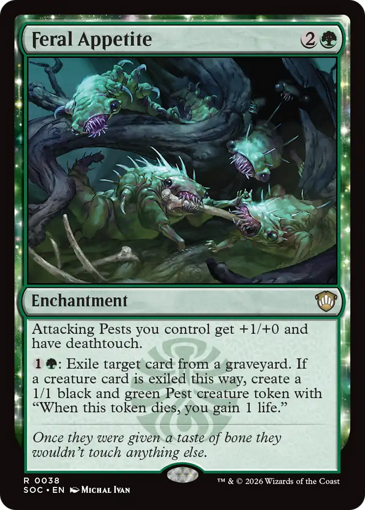 Feral Appetite [Secrets of Strixhaven Commander] | Lots Moore NSW