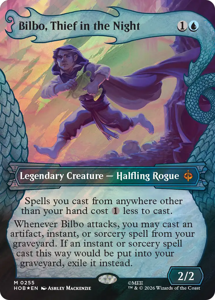 Bilbo, Thief in the Night (Showcase) (Surge Foil) [The Hobbit] | Lots Moore NSW