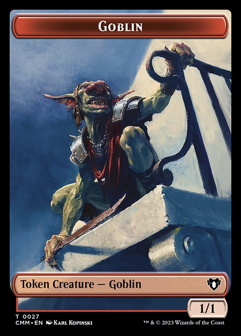 Eldrazi Scion // Goblin Double-Sided Token [Commander Masters Tokens] | Lots Moore NSW