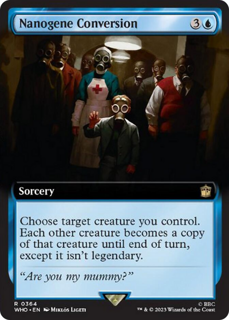 Nanogene Conversion (Extended Art) [Doctor Who] | Lots Moore NSW