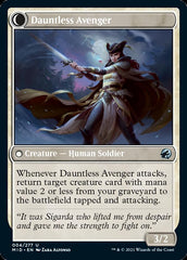 Bereaved Survivor // Dauntless Avenger [Innistrad: Midnight Hunt] | Lots Moore NSW