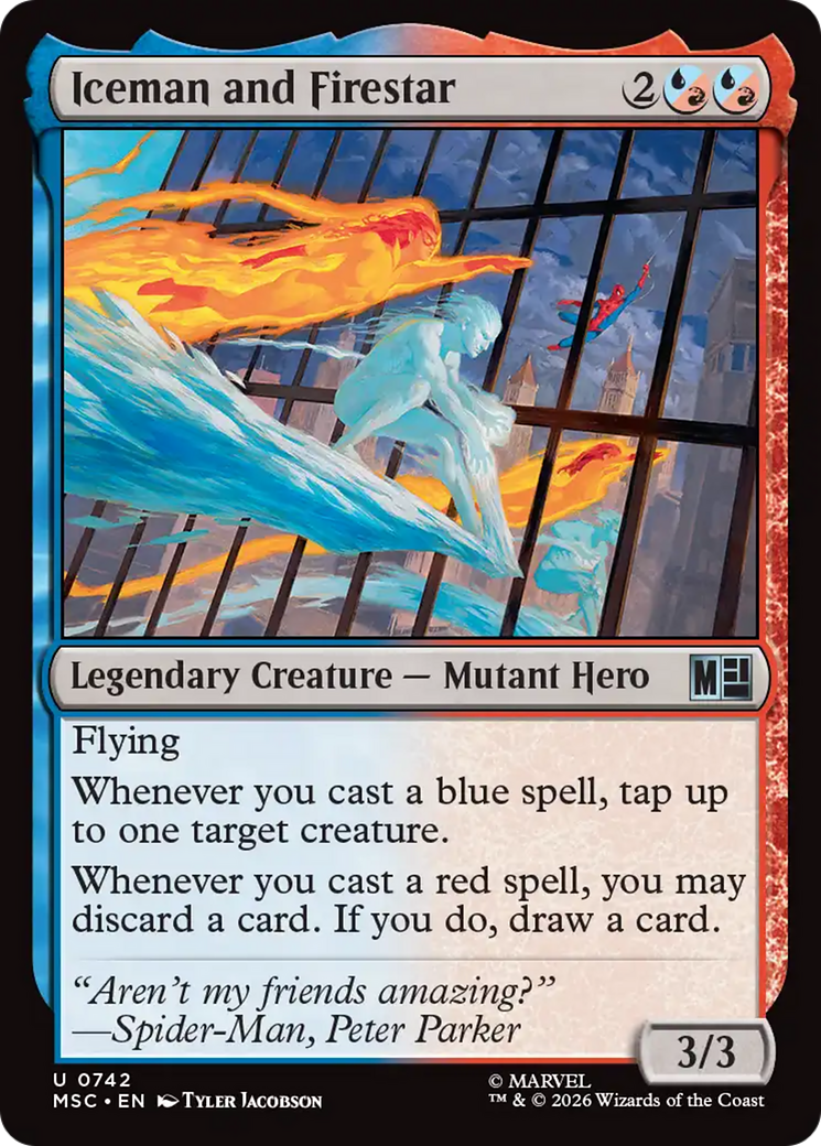 Iceman and Firestar [Marvel Super Heroes] | Lots Moore NSW