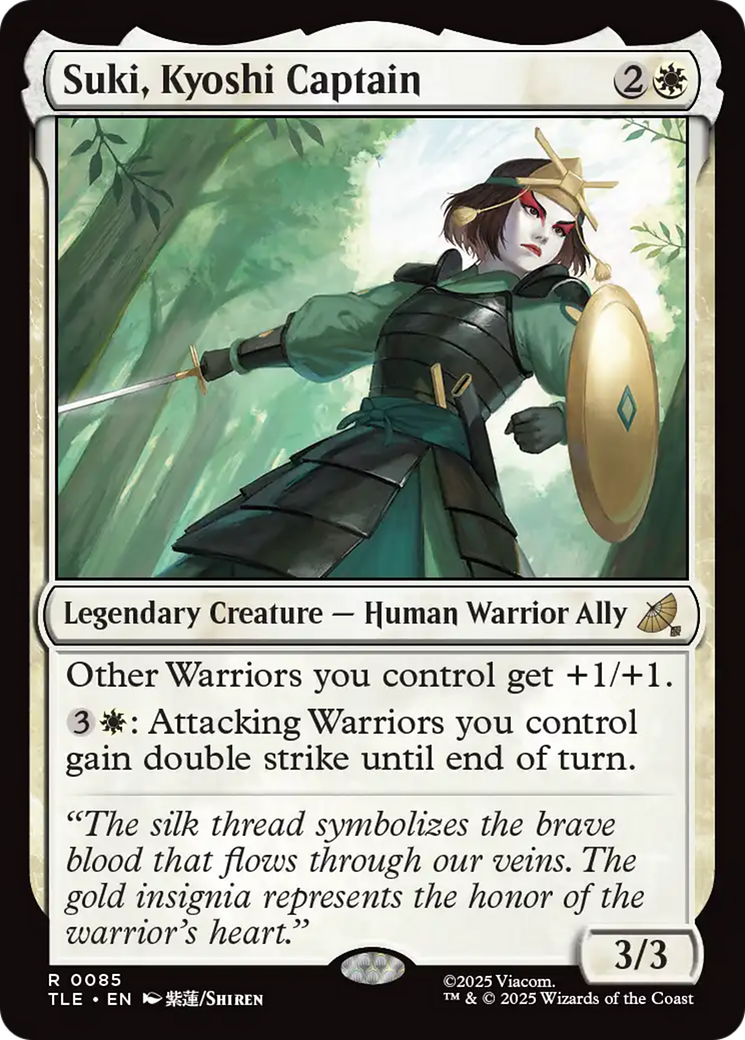 Suki, Kyoshi Captain [Avatar: The Last Airbender: Eternal-Legal] | Lots Moore NSW