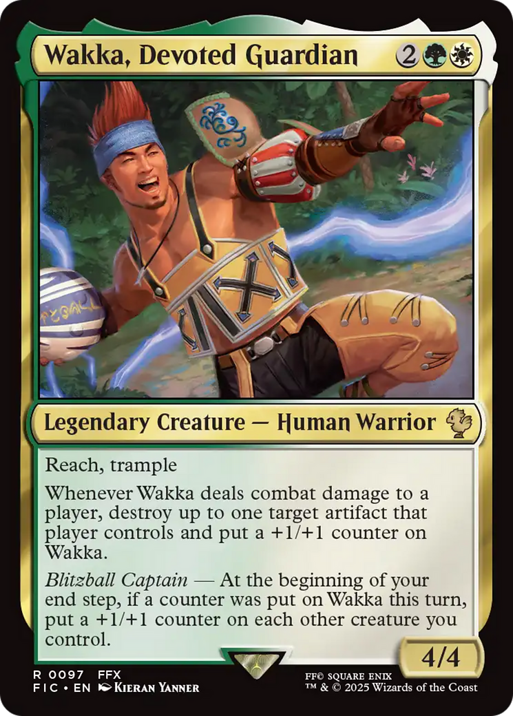 Wakka, Devoted Guardian [FINAL FANTASY Commander] | Lots Moore NSW