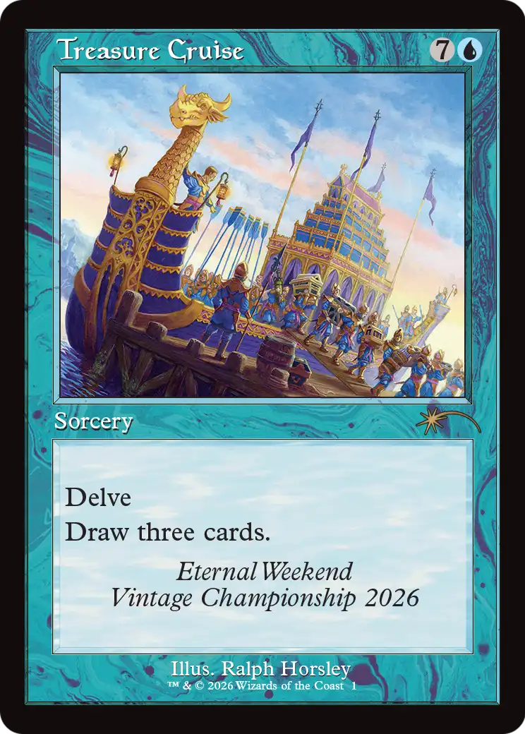 Treasure Cruise (Retro Frame) (Eternal Weekend 2026 Promo) [Eternal Weekend] | Lots Moore NSW