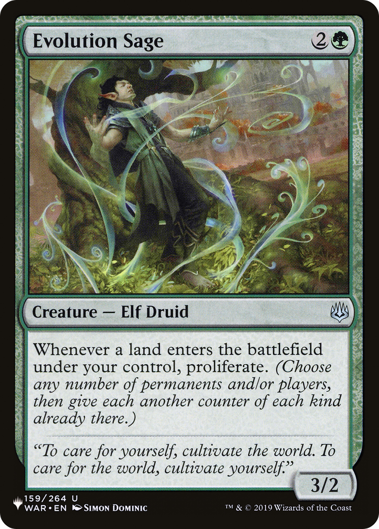 Evolution Sage [The List] | Lots Moore NSW