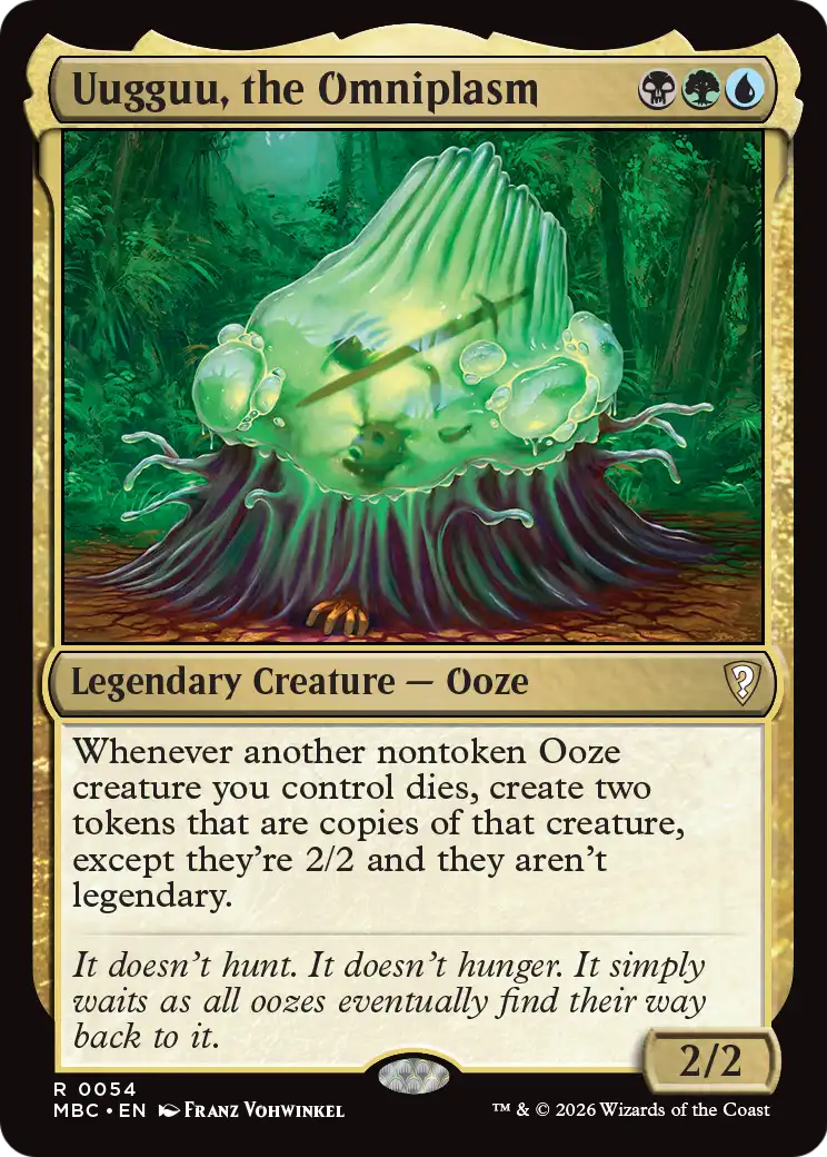 Uugguu, the Omniplasm [Mystery Booster: Commander Edition] | Lots Moore NSW