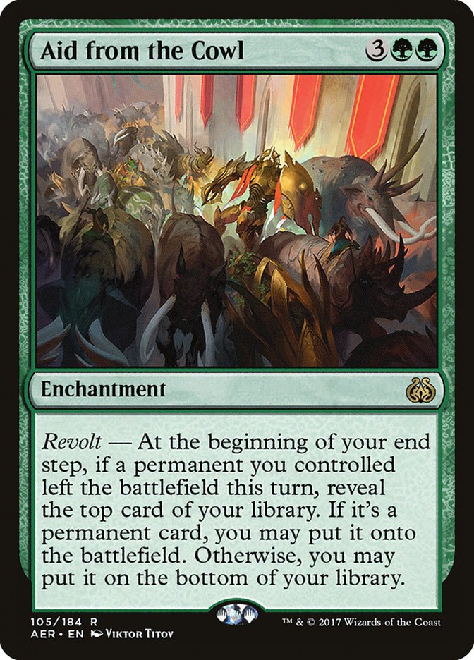 Aid from the Cowl [Aether Revolt] | Lots Moore NSW