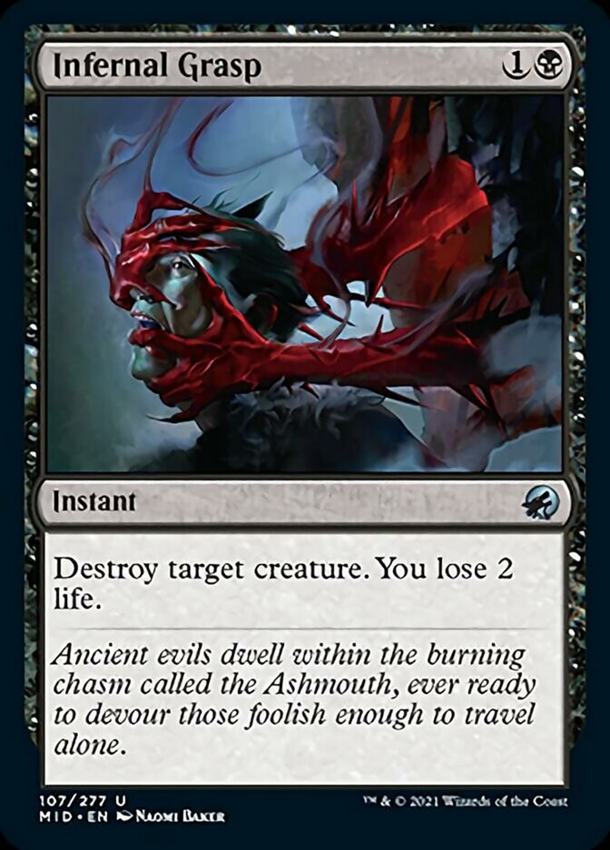 Infernal Grasp [Innistrad: Midnight Hunt] | Lots Moore NSW