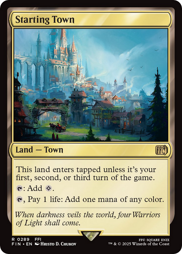 Starting Town [FINAL FANTASY] | Lots Moore NSW