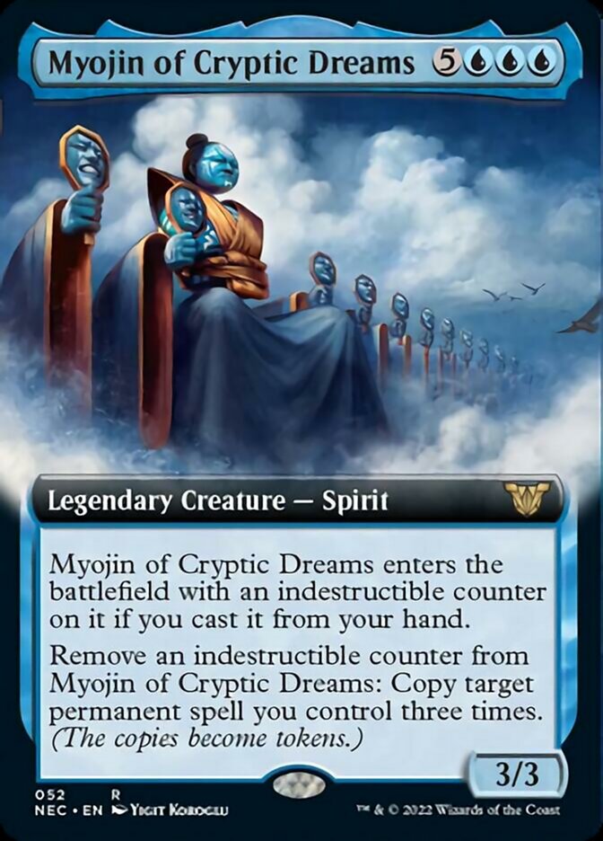 Myojin of Cryptic Dreams (Extended Art) [Kamigawa: Neon Dynasty Commander] | Lots Moore NSW