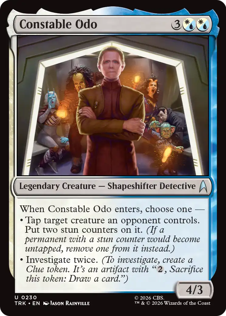 Constable Odo [Star Trek] | Lots Moore NSW