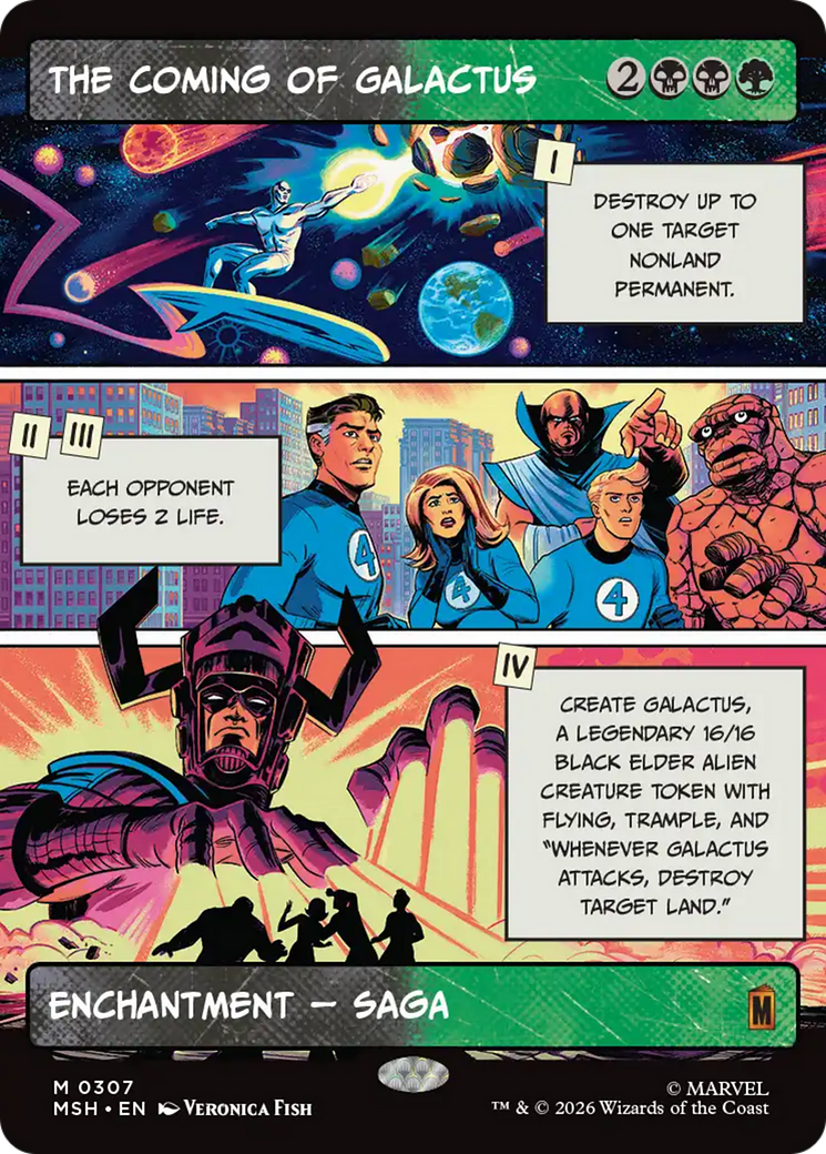 The Coming of Galactus (Borderless) [Marvel Super Heroes] | Lots Moore NSW