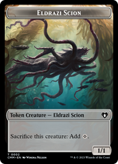 Eldrazi Scion // Drake Double-Sided Token [Commander Masters Tokens] | Lots Moore NSW