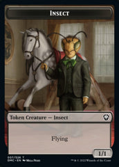 Phyrexian // Insect Double-Sided Token [Dominaria United Tokens] | Lots Moore NSW