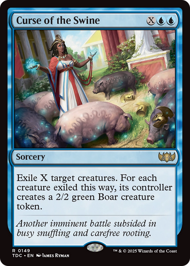 Curse of the Swine [Tarkir: Dragonstorm Commander] | Lots Moore NSW
