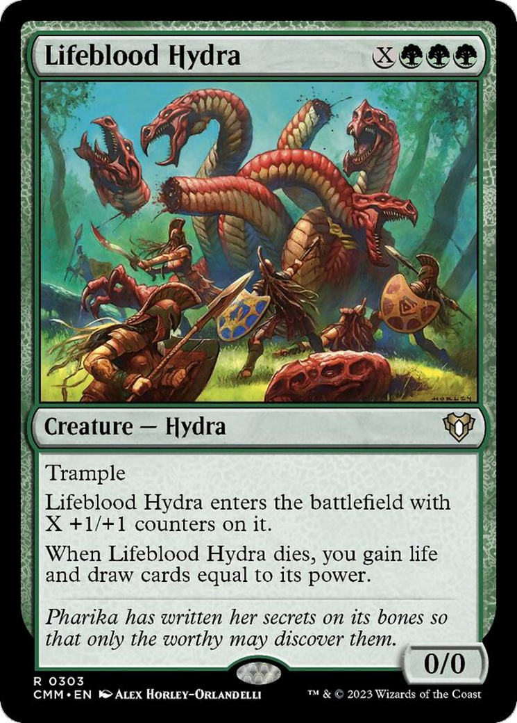 Lifeblood Hydra [Commander Masters] | Lots Moore NSW