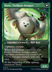 Doric, Nature's Warden // Doric, Owlbear Avenger [Secret Lair Drop Series] | Lots Moore NSW