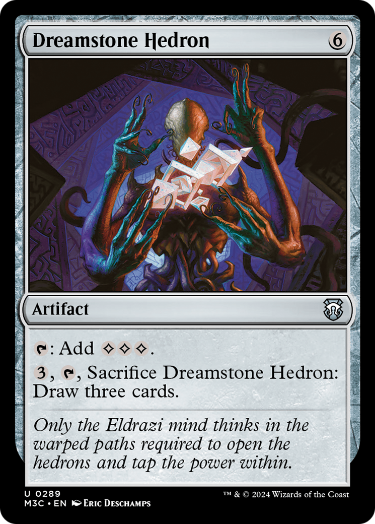 Dreamstone Hedron (Ripple Foil) [Modern Horizons 3 Commander] | Lots Moore NSW