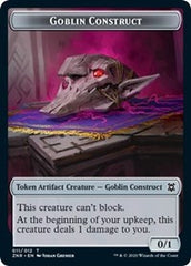 Goblin Construct // Illusion Double-Sided Token [Zendikar Rising Tokens] | Lots Moore NSW