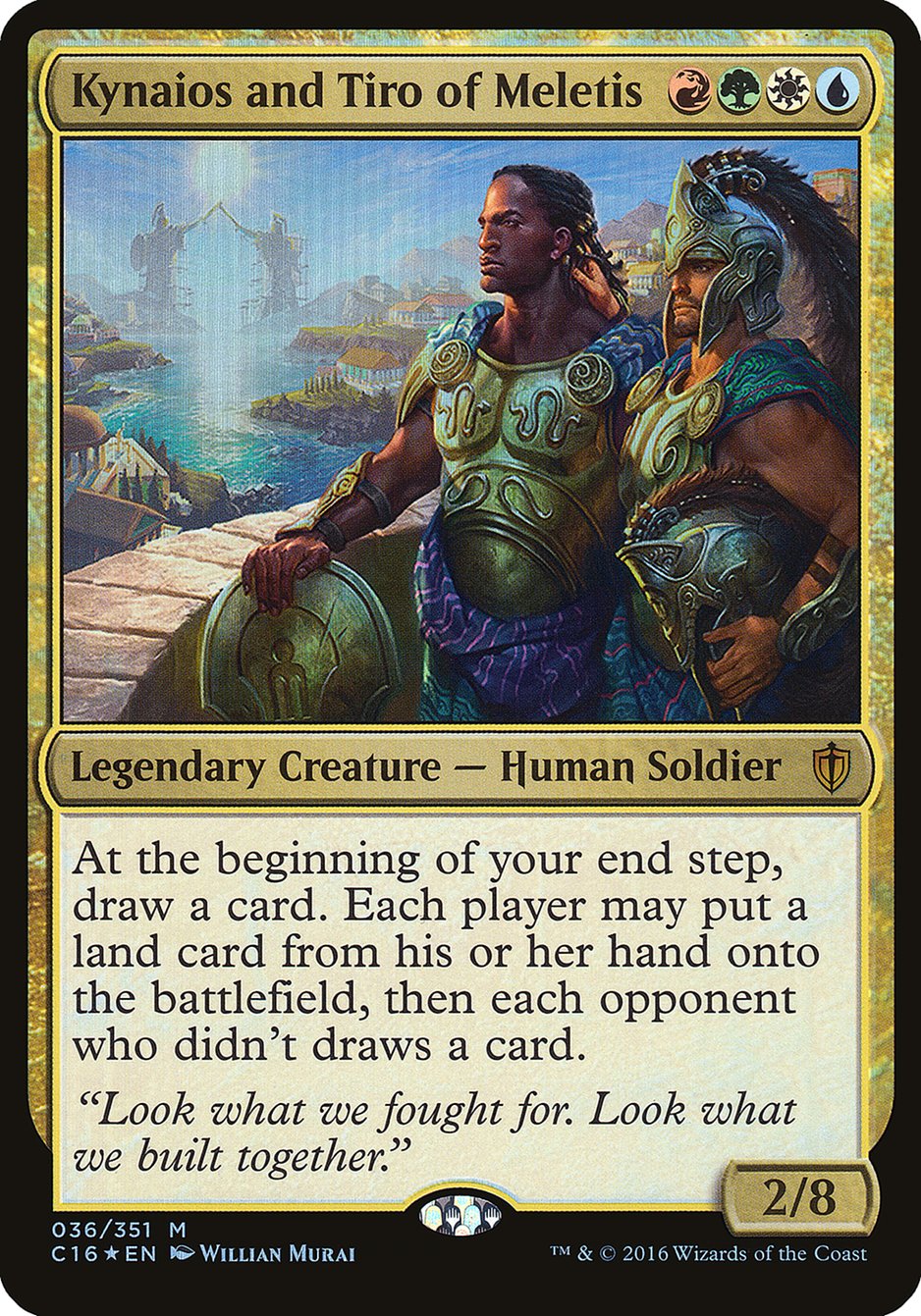Kynaios and Tiro of Meletis (Oversized) [Commander 2016 Oversized] | Lots Moore NSW