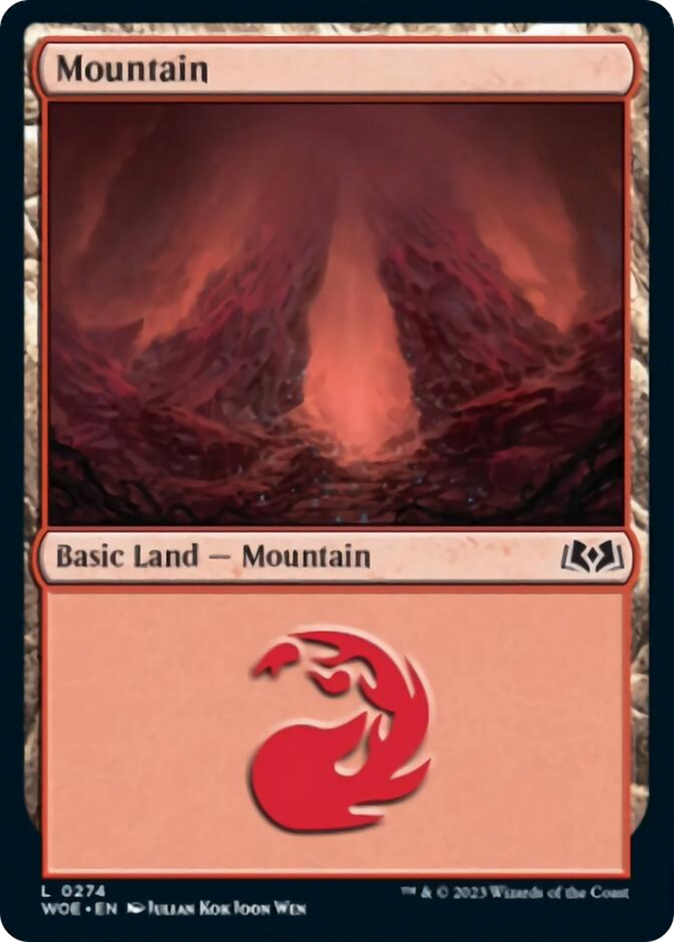 Mountain (0274) [Wilds of Eldraine] | Lots Moore NSW