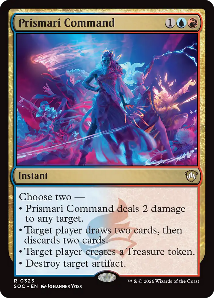 Prismari Command [Secrets of Strixhaven Commander] | Lots Moore NSW