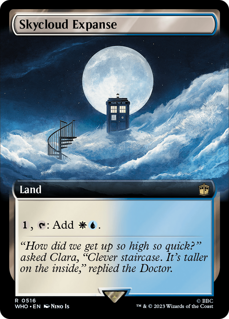 Skycloud Expanse (Extended Art) [Doctor Who] | Lots Moore NSW