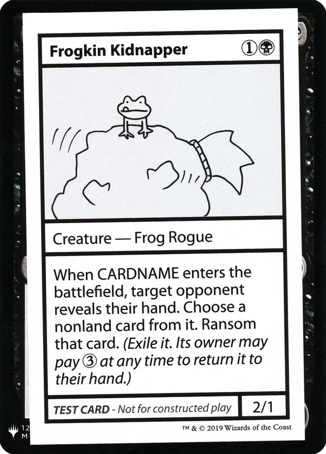 Frogkin Kidnapper [Mystery Booster Playtest Cards] | Lots Moore NSW