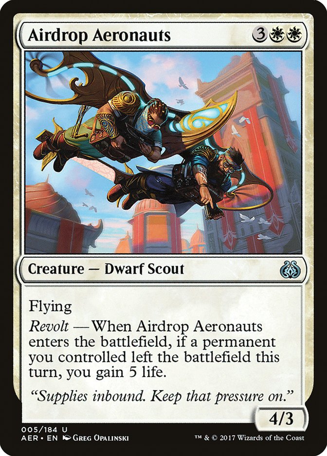 Airdrop Aeronauts [Aether Revolt] | Lots Moore NSW