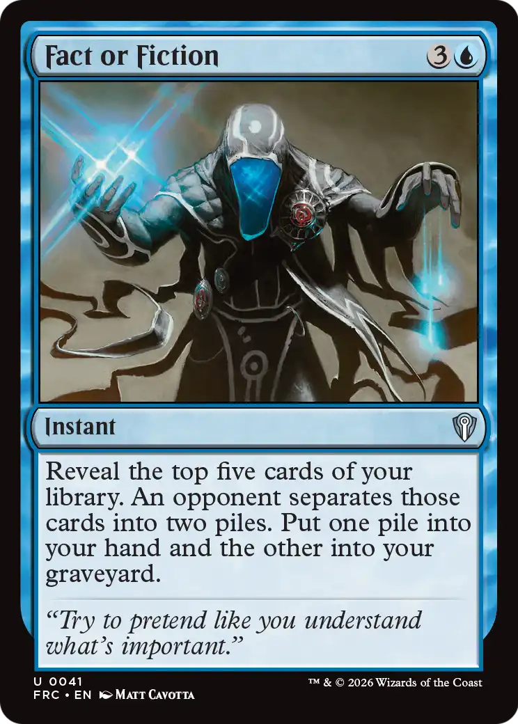 Fact or Fiction [Reality Fracture Commander] | Lots Moore NSW