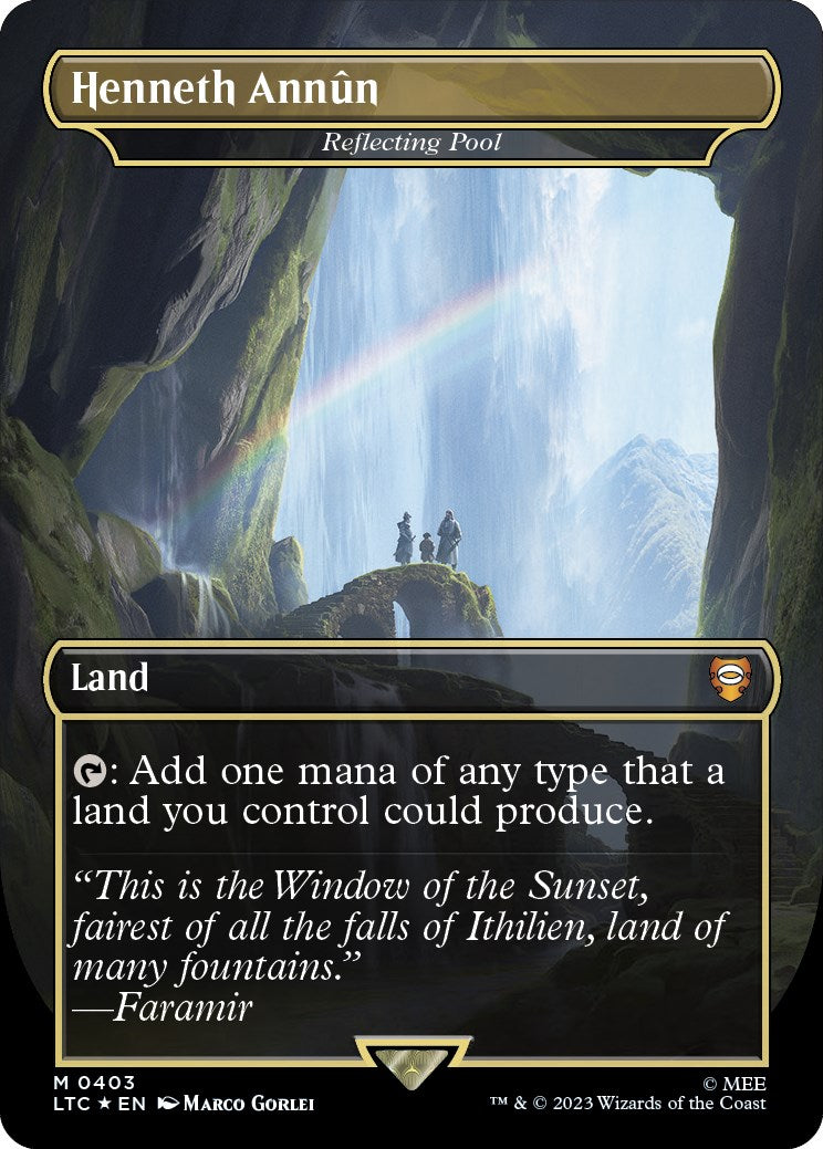 Henneth Annun - Reflecting Pool (Surge Foil Realms and Relics) [The Lord of the Rings: Tales of Middle-Earth Commander] | Lots Moore NSW