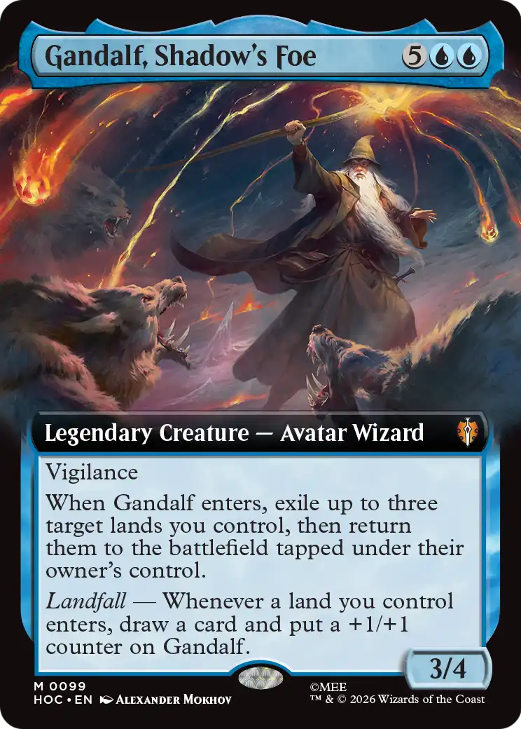 Gandalf, Shadow's Foe (Extended Art) [The Hobbit: Eternal-Legal] | Lots Moore NSW