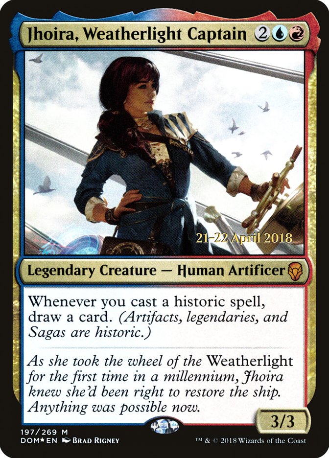 Jhoira, Weatherlight Captain [Dominaria Prerelease Promos] | Lots Moore NSW