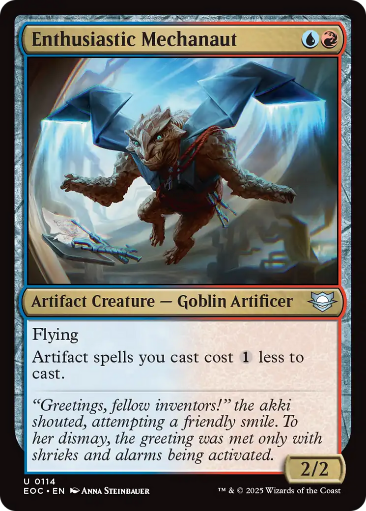 Enthusiastic Mechanaut [Edge of Eternities Commander] | Lots Moore NSW