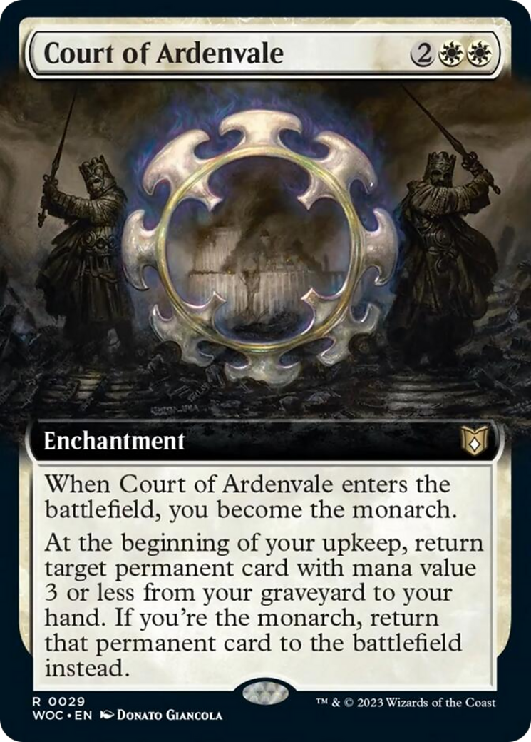 Court of Ardenvale (Extended Art) [Wilds of Eldraine Commander] | Lots Moore NSW