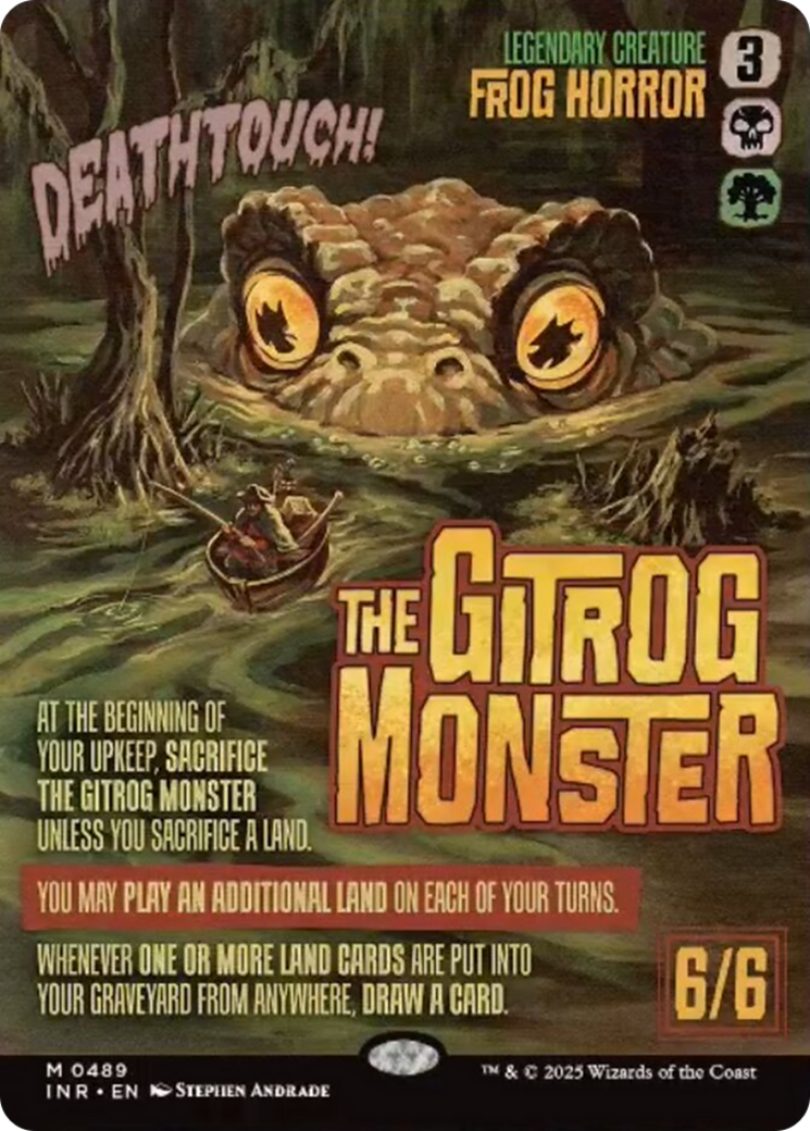 The Gitrog Monster (Showcase) [Innistrad Remastered] | Lots Moore NSW