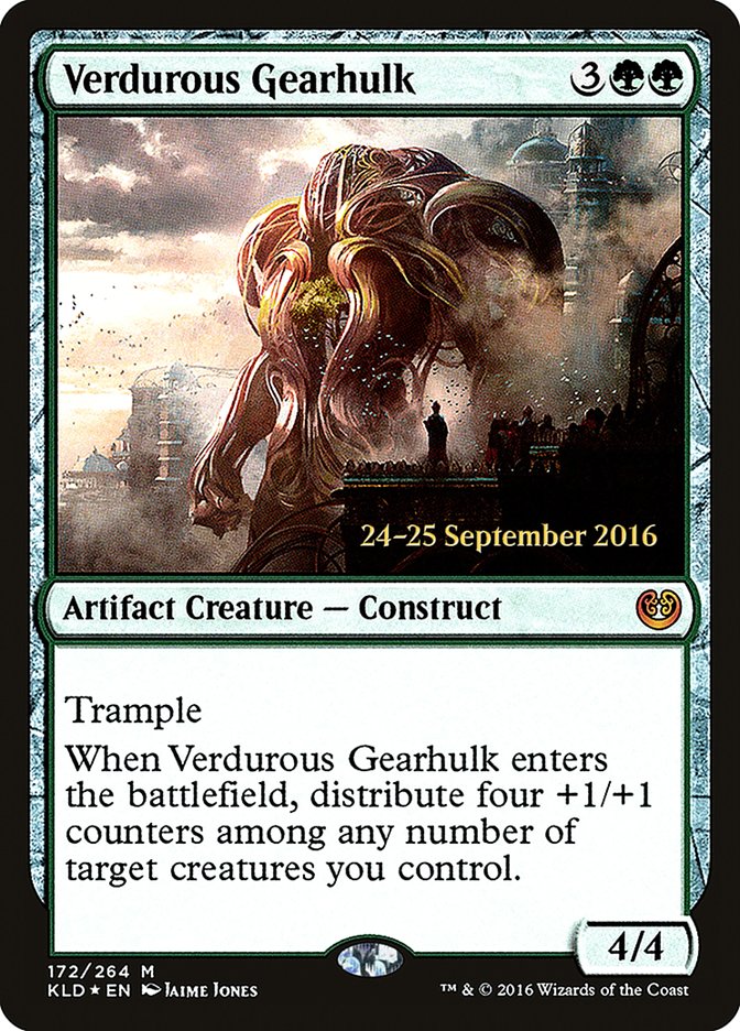 Verdurous Gearhulk [Kaladesh Prerelease Promos] | Lots Moore NSW