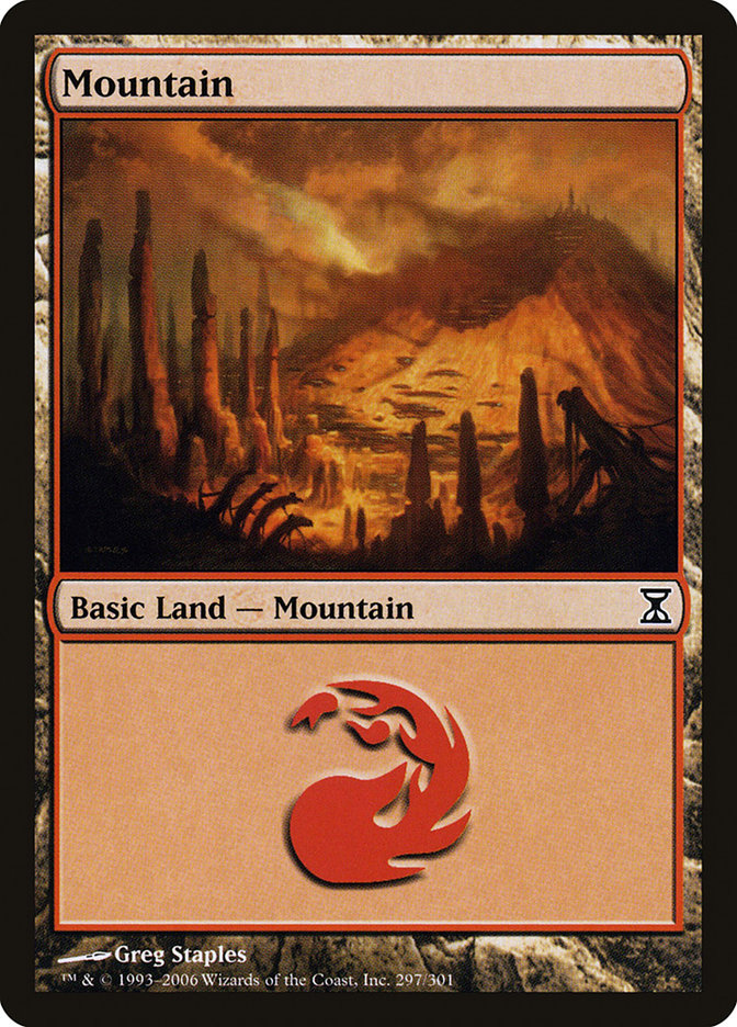 Mountain (297) [Time Spiral] | Lots Moore NSW