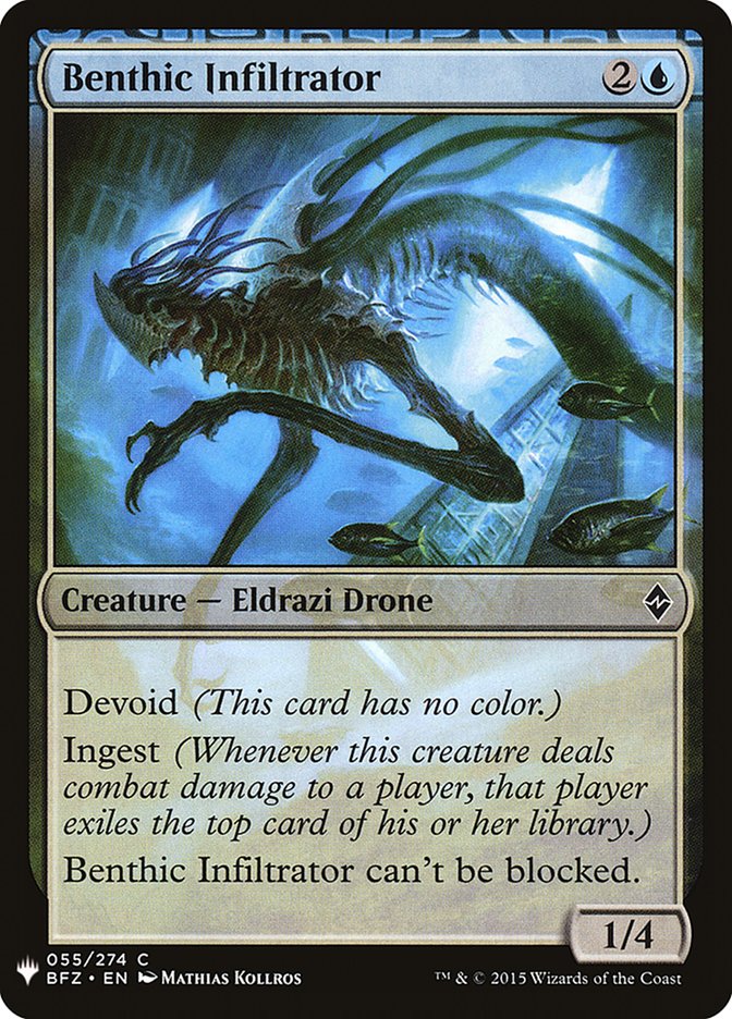 Benthic Infiltrator [Mystery Booster] | Lots Moore NSW