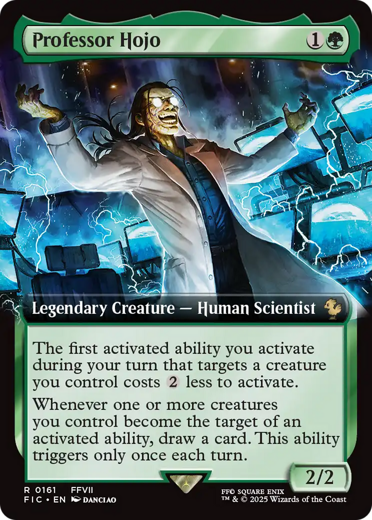 Professor Hojo (Extended Art) [FINAL FANTASY Commander] | Lots Moore NSW