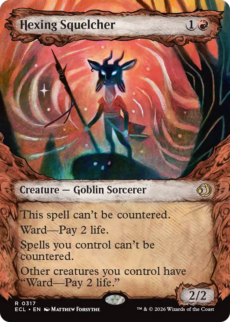 Hexing Squelcher (Showcase) [Lorwyn Eclipsed] Magic: The Gathering | Lots Moore NSW