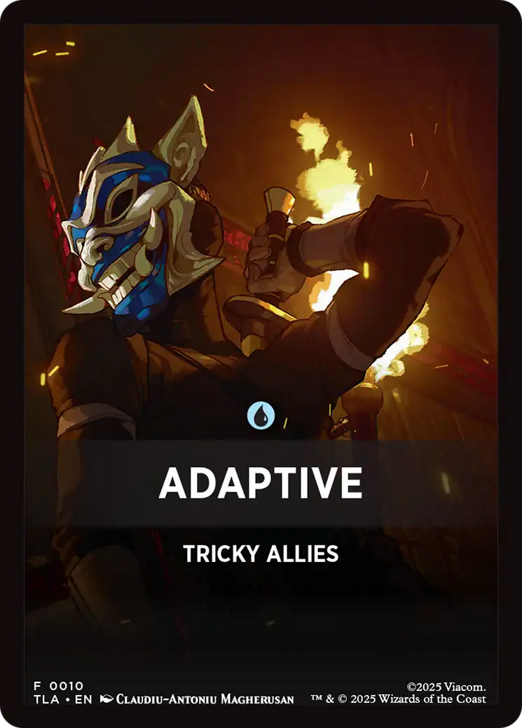 Adaptive Theme Card [Avatar: The Last Airbender Tokens] | Lots Moore NSW