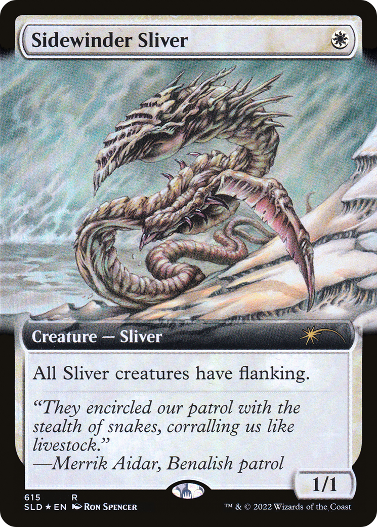 Sidewinder Sliver (Extended Art) [Secret Lair Drop Promos] | Lots Moore NSW