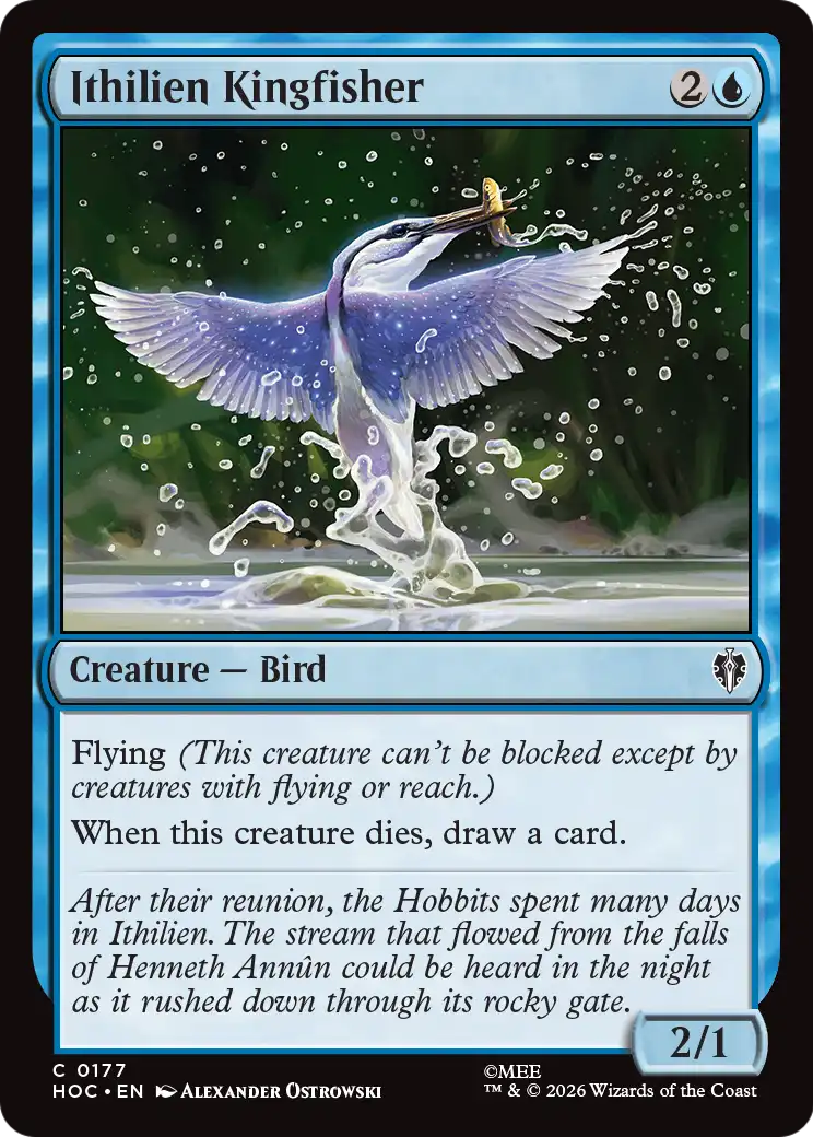 Ithilien Kingfisher [The Hobbit: Eternal-Legal] | Lots Moore NSW