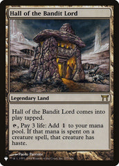 Hall of the Bandit Lord [The List] | Lots Moore NSW