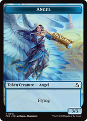 Angel (0003) // Beast Double-Sided Token [Reality Fracture Tokens] | Lots Moore NSW