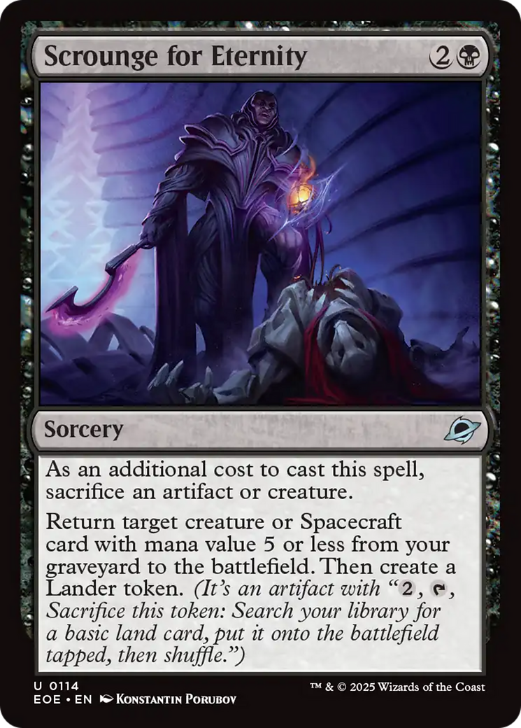 Scrounge for Eternity [Edge of Eternities] | Lots Moore NSW